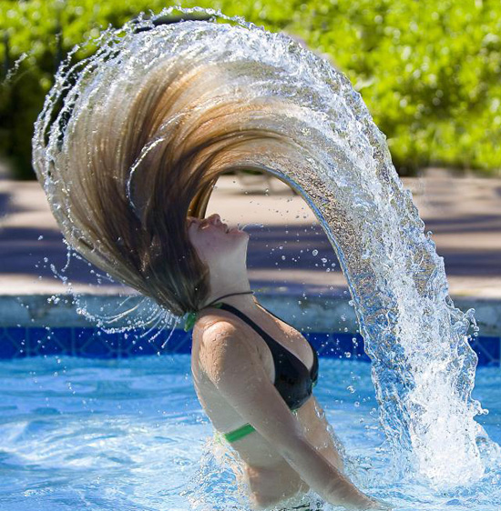 Повреждение волос летом. Уход за волосами в летнее время